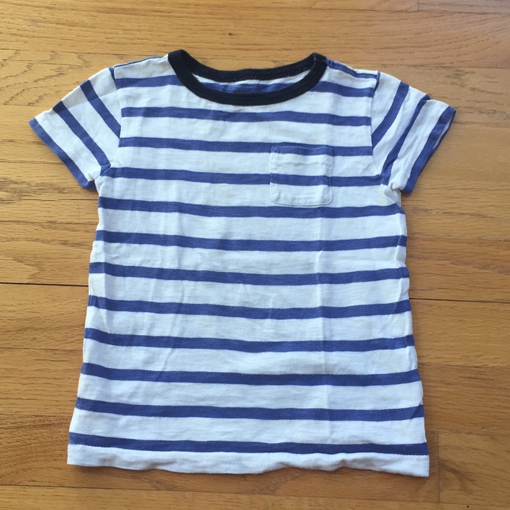 Crewcuts boys sz 3 super soft ringer tee, ex cond
